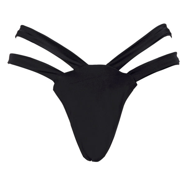 Wholesale 2020 V shape sexy female swimwear women swim brief brazilian bikini bottom cheeky butt thong tanga panties underwear