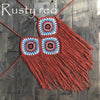 Women Tassel Crochet Knitted Halter Slim Bikini Top Swimsuit Tops Bohemia Swimwear Sexy Handmade Crochet Bikini Cotton Cover Top