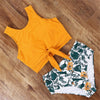 2020 Women Bikinis Set Sports Tank Bikini Tops Retro Snakeskin/Floral/Striped/Leopard High Waisted Bottoms Bow Swimsuit Biquini