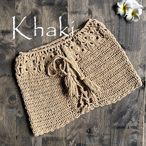 Summer Sexy Women Bikini Top Bandage Hollow-out Tassel Swimsuit With Sleeves Summer Crochet Top Swimwear 2020 Bikini