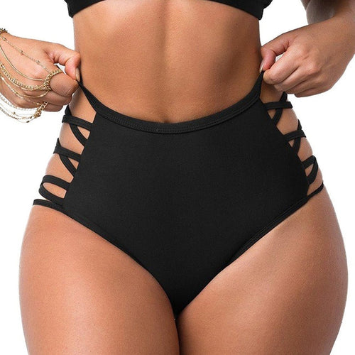 VERTVIE Women Sexy Thong Bottom Beachwear Swimsuit Bandage Bikini Swimwear Swim Trunks Bathing Suit Brazilian Underwear panties