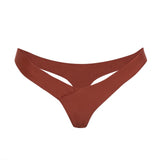 Hot Women Triangular Trunks Bikini Set Bottom Swimwear Cheeky Thong V Swim Trunks Sexy Women Beachwear Solid Black