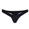 Hot Women Triangular Trunks Bikini Set Bottom Swimwear Cheeky Thong V Swim Trunks Sexy Women Beachwear Solid Black