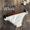 Women Sexy Crochet Bikini Bottom Boho Thong Swimwear Handmade Swimsuit Knitting Shorts
