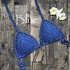 Sexy Bikini Top Crochet Strips Bandage Swimwear Beachwear Women Bikini Tops Swimsuit Female bathing suit biquinis feminino 2019