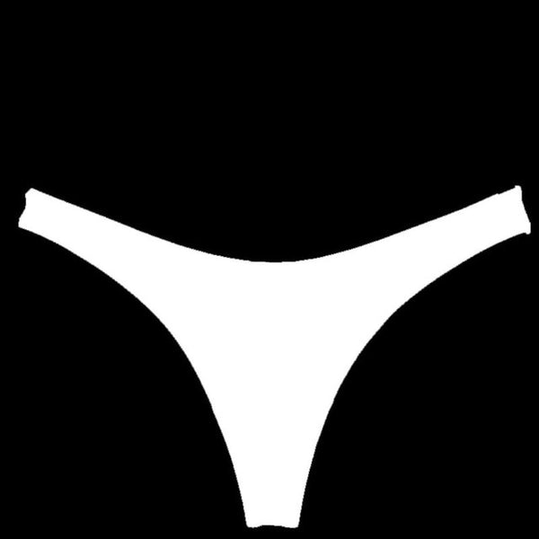 Brazilian Cheeky Bottom Thong V Swimsuit Bottom Bikini T-Back Swimwear Swim Shorts Beach Pants Hipster Briefs Thong Underwear