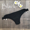 Women Sport Sexy Bikini Thong Handmade Crochet Swimwear Bikini Bottom Hollow-out Low Waist Bathing Suit