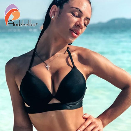 Trendyol Push Up Bikini Top TBESS20BU0404