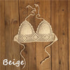 11 Color Beach Crochet Bikini Top Lining Summer Swimwear Top Honeymoon Hippy Bra Swimming Pools Spas Yacht Surf Bikini